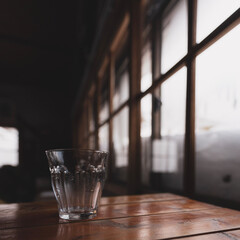 山小屋のコップ