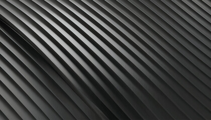 Abstract black wallpaper 3d render. Elegant dark luxury background. Paper 3d gradient black template design vector illustration.
