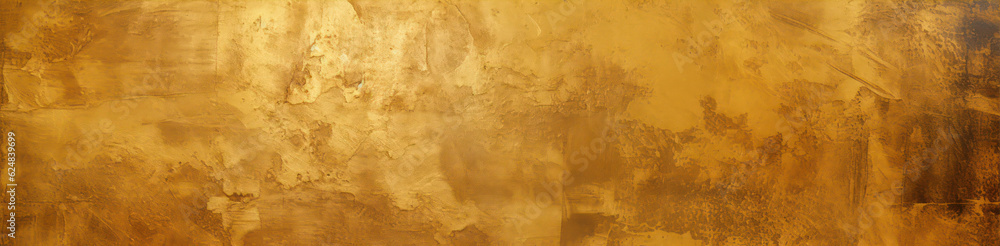 Aufkleber gold background or texture and gradients shadow. abstract golden background. generative ai