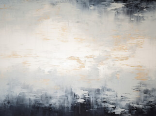 Obraz premium Contemporary Abstract Expression: Gray Textured Art Wall Background with an Intriguing Pattern Generative ai