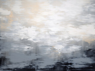 Contemporary Abstract Expression: Gray Textured Art Wall Background with an Intriguing Pattern Generative ai