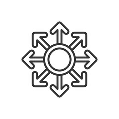 Strategy Direction And Opportunities Icon