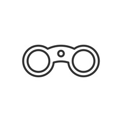 Binocular Icon - Vision Sign Symbol