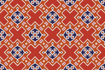 Abstract ethnic rug ornamental seamless pattern.Perfect for fashion, textile design, cute themed fabric, on wall paper, wrapping paper and home decor.