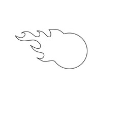 car speed fire emblem outline