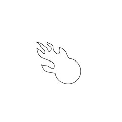 car speed fire emblem outline