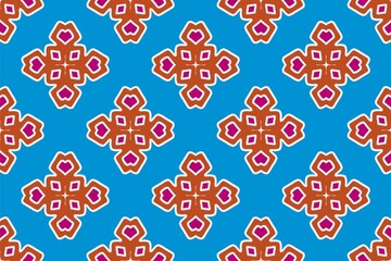 Abstract ethnic rug ornamental seamless pattern.Perfect for fashion, textile design, cute themed fabric, on wall paper, wrapping paper and home decor.