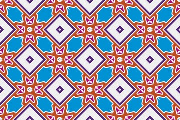 Abstract ethnic rug ornamental seamless pattern.Perfect for fashion, textile design, cute themed fabric, on wall paper, wrapping paper and home decor.