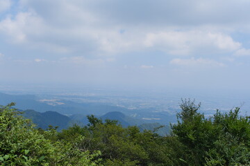 Fototapeta na wymiar 丹沢大山から見える景色　View from Tanzawa Daisen