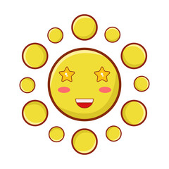 Vector Sun Hand Drawn Emote