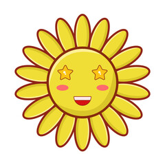 Vector Sun Hand Drawn Emote