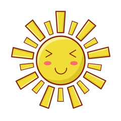 Vector Sun Hand Drawn Emote