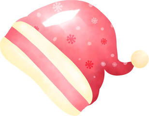 Santa's hat elements