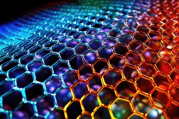 New materials and nanotechnologies. Generative AI - obrazy, fototapety, plakaty