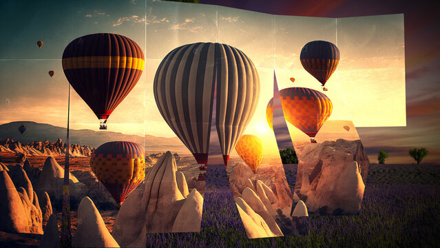 Folding Frame Transitions