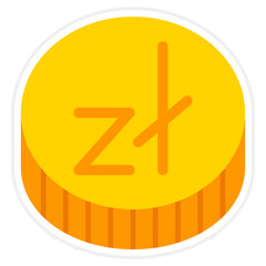 Obraz premium Zloty Icon