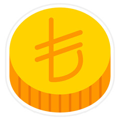 Turkish Lira Icon