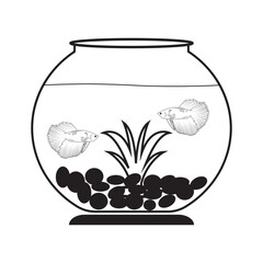 mini aquarium icon