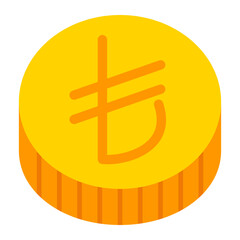 Turkish Lira Icon