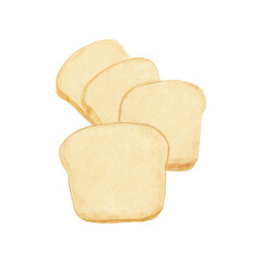Slices of bread 