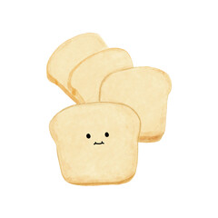Slices of bread 
