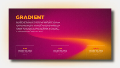 Vector modern ,trendy gradient abstract background and texturizer effect, grainy