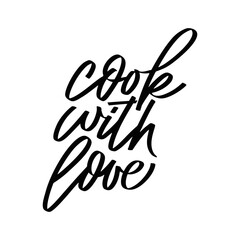 Script food text quote. Bon appetit lettering in hand drawn style. Typography word for menu, cafe, poster. Vector illustration