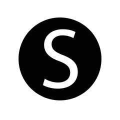 Fototapeta premium Letter S logo icon design template elements