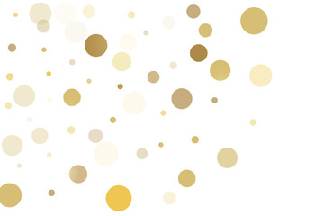 Gold glitter confetti, great design for any purpose. Party decor.