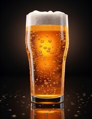 Happiness of Beer Day Oktoberfest poster