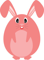 Illustration of a cute rabbit