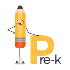 Pre-k logo inspirational quotes, typography, lettering design.