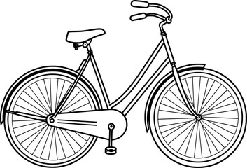 Bicycle Vector Illustration