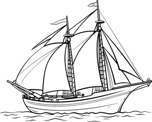 Illustration Sailboat