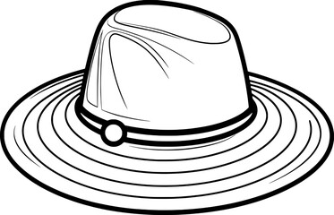 Summer Hat Vector