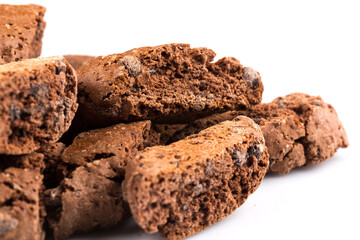Cantucci with chocolate pieces