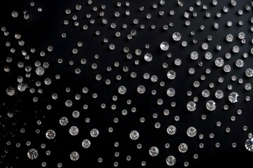 water drops background generated Ai Technology