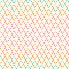 Seamless pattern Modern jacquard in pastel colors