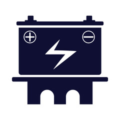 Car battery, battery, storage battery, car Acid Battery icon