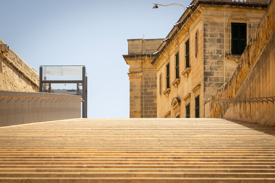 Steps in Valetta, Malta