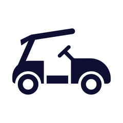Golf cart, Golf, Buggy car, Game golf cart icon