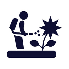 tree, spray, plant Pesticide spray icon