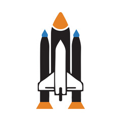 rocket, start up, Space rocket icon