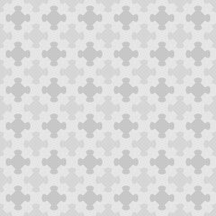 Seamless pattern design . Repeated different colors figures background. Symmetric abstract wallpaper. Grid motif. For digital paper, page fills, web desing, surface textures. Vector art illustration