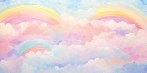 cute boho rainbows