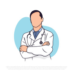 Doctor illustration Design