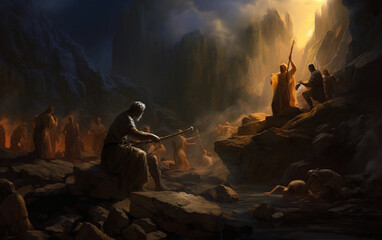 Scene of the Old Testament