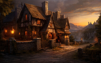 Small Medieval Village