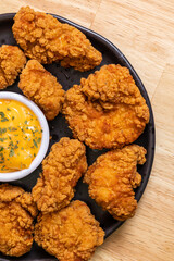 Boneless y queso 