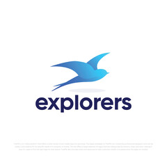 Fly Bird Logo Design